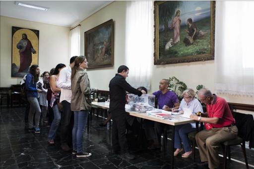 Un parado se niega a presidir una mesa electoral "porque este sistema es corrupto" 6298579w