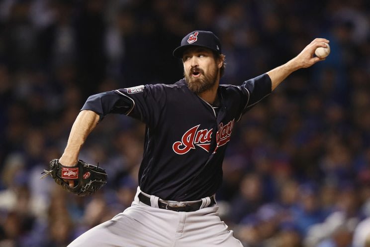 Image result for Andrew Miller breaks postseason strikeout record for a reliever