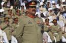 Pakistan's newly appointed army chief General   Raheel Sharif attends the change of command ceremony in Rawalpindi