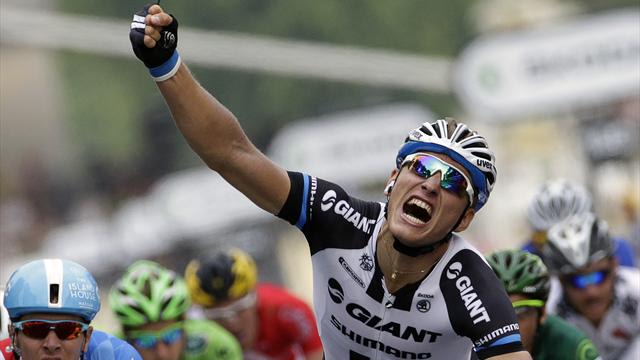 Marcel Kittel wins the final stage in Paris (AFP)