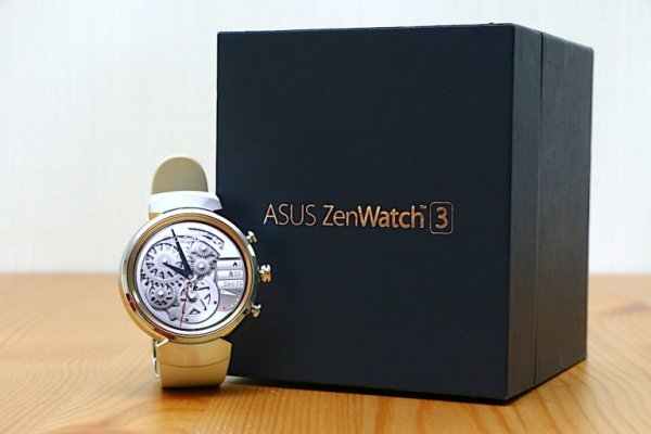 全新改款 ASUS 首款圓形錶面智慧型手錶 ASUS ZenWatch 3開箱評測