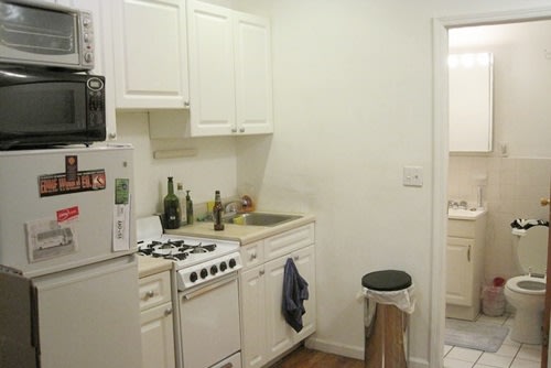 圖說：套房為節省空間廚房與浴室過近，不但犯了風水的「水火沖」更讓穢氣造成健康出問題。圖片來源：Flickr@apasciuto http://ppt.cc/KKjWC