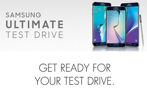 ▲Samsung針對年滿18歲的美國Apple手機用戶，推出Ultimate Test Drive促銷方案。