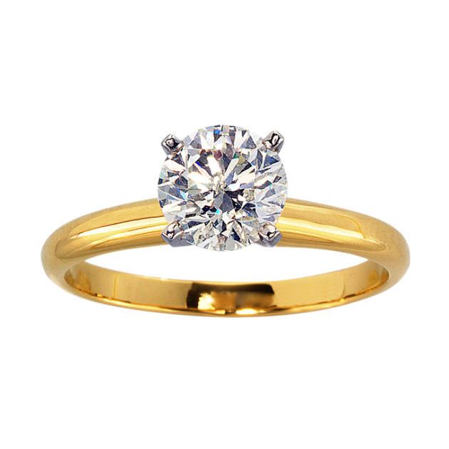 Kay Jewelers Yellow Gold Engagement Rings Photos