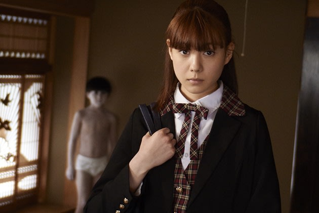 Toshio (Kai Kobayashi) watches Nanami (Reina Triendl). (Encore Films)