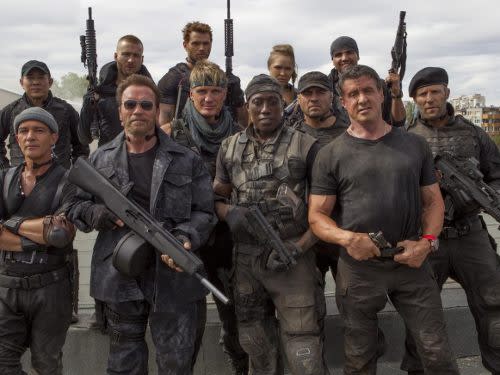 "Expendables 3" leaked online