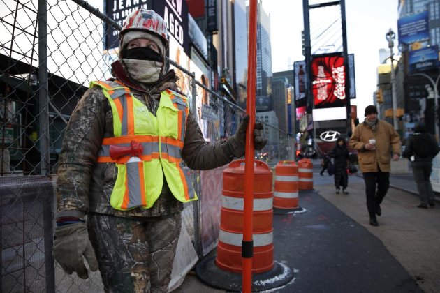 A los contratistas de construcción les va muy bien (AP Photo/Seth Wenig)