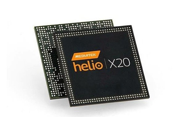 ▲聯發科的Helio X20處理器，是全球首款採用十核架構的處理器。