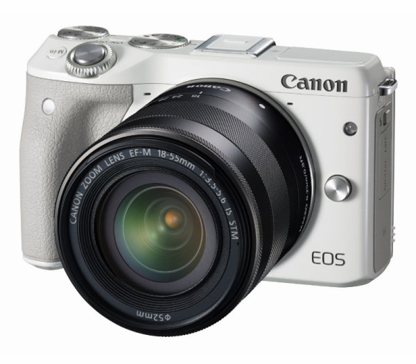 Canon EOS M3 （影像來源http://www.canon.com.tw/index.aspx）