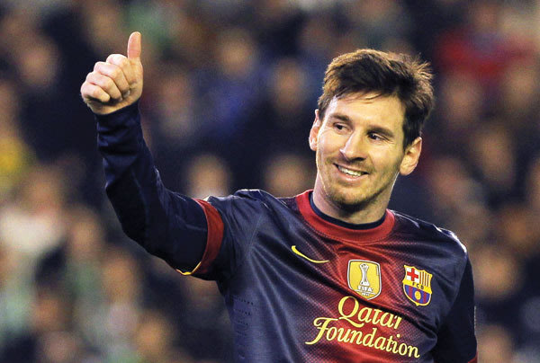 Lionel Messi a adus trei puncte mari catalanilor
