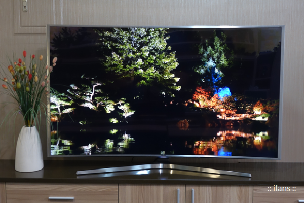 太誇張了！SAMSUNG SUHD TV 「超 4K」電視 65JS9000 螢幕也太美了吧