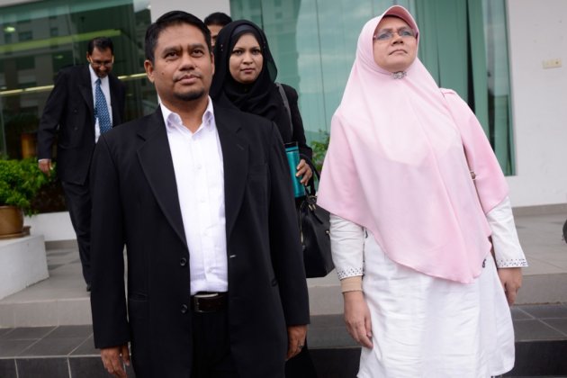 (Left) - Nor Saleha Mohd Salleh. Image Credit: The Malaysian Insider