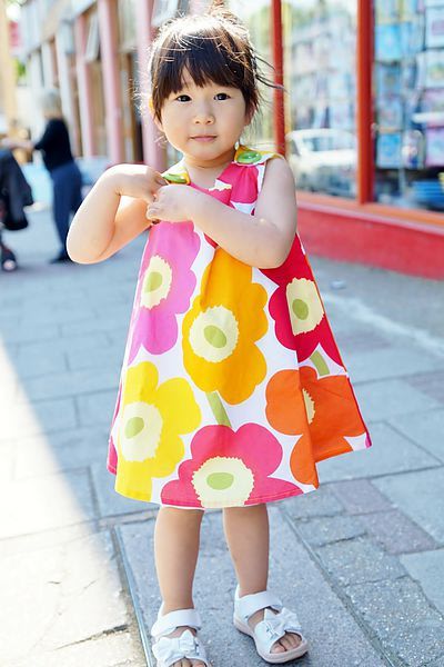小QQ私服大公開 (3Y) --繽紛初夏‧KK Children Designs美國製手工洋裝