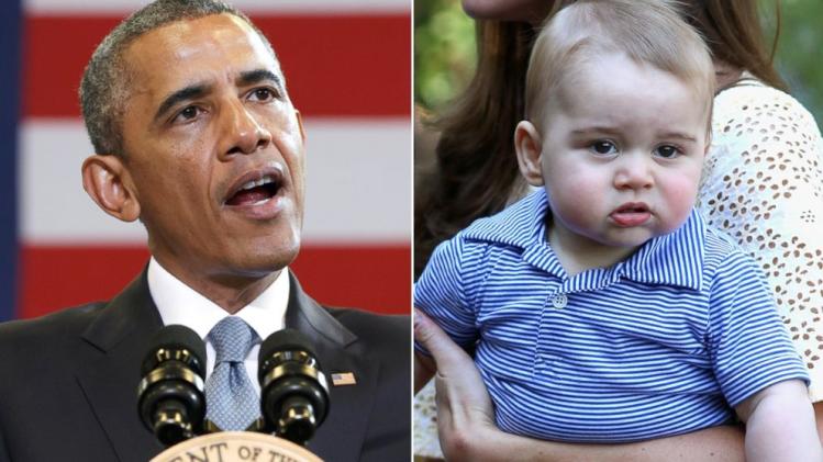 Prince George&#39;s Birthday Gifts From President Obama Revealed