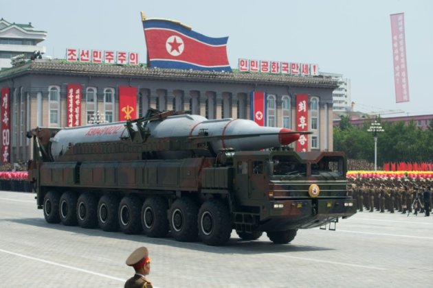 北韓導彈( 圖 ／ 法新社 )