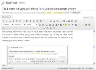 The Benefits Of Using WordPress As A Content Management System image wpt0077002