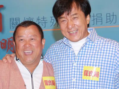Eric Tsang holds his own party for Jackie Chan