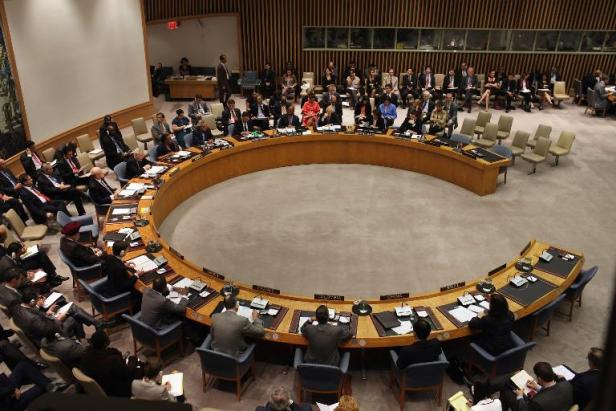 La salle du Conseil de sécurité de l'ONU, à New York., Spencer Platt Getty Images North America