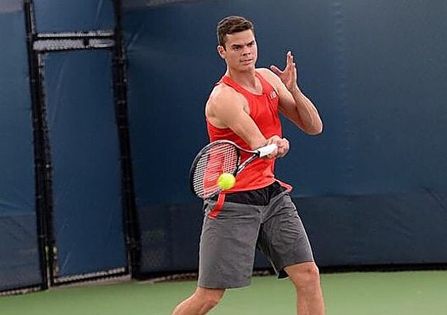 Milos Raonic tries out a new look; Eugenie Bouchard does ...