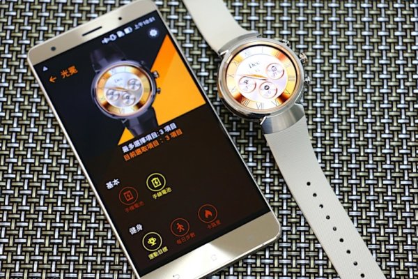 全新改款 ASUS 首款圓形錶面智慧型手錶 ASUS ZenWatch 3開箱評測