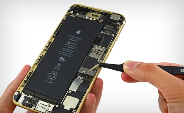 iPhone 6S Plus 電池曝光: 真的和 6S 一樣縮小了！