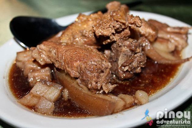 Adobo with Palek at Bunker Cafe Basco, Batanes, Philippines