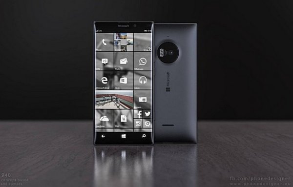 ▲目前已有數張關於Lumia 940 XL的概念圖，流傳在網路上。