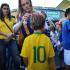 El pequeño brasileño "Zinedine Yazid Zidane Thierry Henry Barthez …
