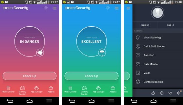 360 mobile security screenshot