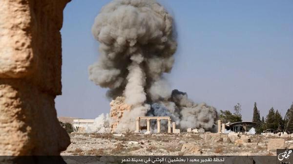 Temple of Baalshamin Palmyra ISIS