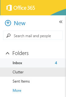 微軟為Outlook 用戶推出郵件智能分類工具Clutter