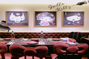 Hello Kitty Red Carpet美式餐廳內部裝潢 (圖片來源／Hello Kitty Red Carpet美式餐廳)
