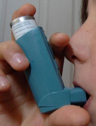 The inhaler is often the first line of treatment in asthma