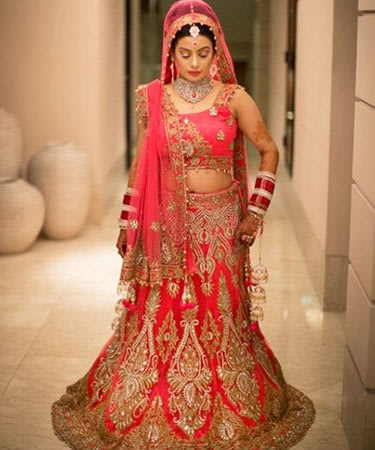 Real Brides and their Dazzling Bridal Lehengas - Yahoo 