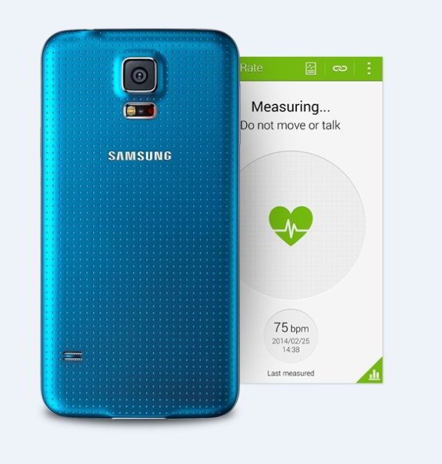samsung galaxy s5 heart rate Mengintip Kecanggihan Samsung GALAXY S5 smartphone pilihan news mobile gadget 