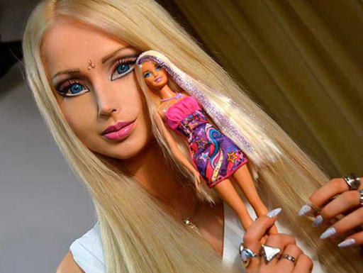 Valeria Lukyanova, la Barbie humana: 