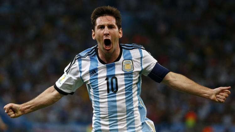 World Cup - Messi strikes as Argentina edge to Bosnia win