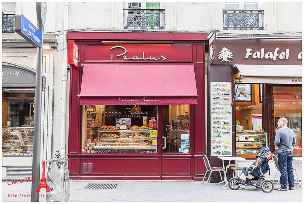 甜點巴黎 Pralus Paris 超夢幻粉紅杏仁糖麵包Praluline