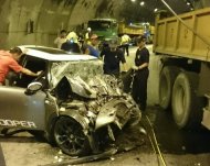 誤闖！蘇花新澳隧道2車對撞1死1重傷