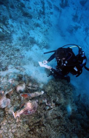Ancient shipwreck graveyard from Roman and Medieval eras discovered near Greece