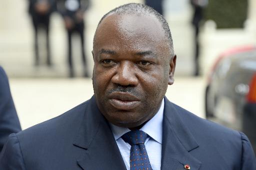 Le président gabonais Ali Bongo le 8 avril 2014 à l'Elysée à Paris