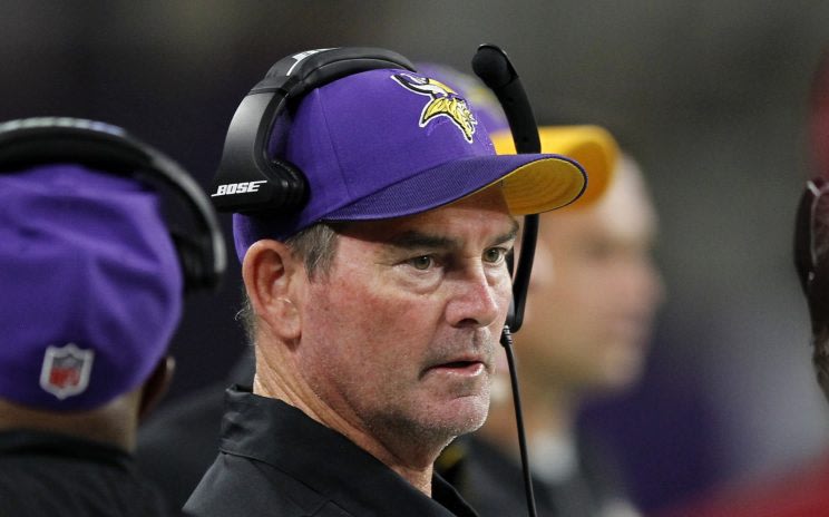Image result for Mike Zimmer to undergo emergency eye surgery, might not coach Thursday vs. Cowboys