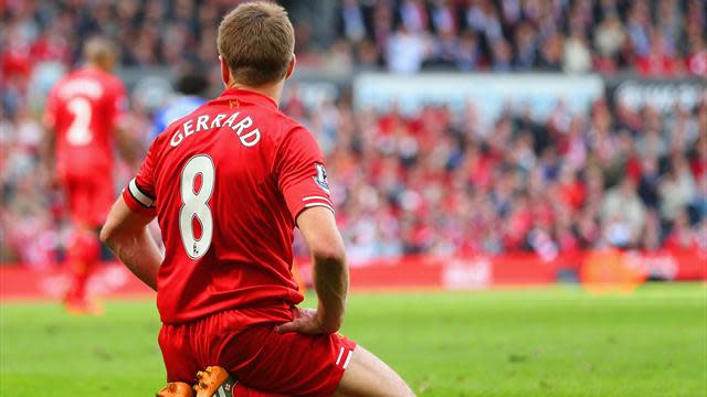 Premier League - Gerrard slip costs Liverpool as Chelsea blow title race wide open