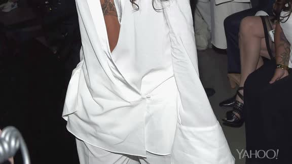 Rihanna: Sexy Auftritt auf Fashion Week New York