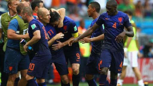 Spanyol vs Belanda: Belanda Grogoti Spanyol 5-1