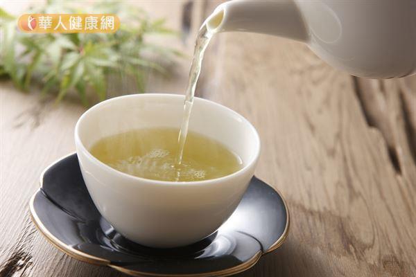 綠茶有助促進新陳代謝，適量飲用有助瘦身。