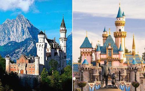 the inspiration for Sleeping Beauty's Castle