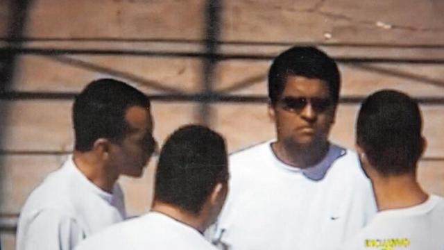 Alejandro Juvenal Herbas Camacho Júnior, irmão do Marcola, enquanto estava preso com a cúpula do PCC no interior de SP | Foto: reprodução 