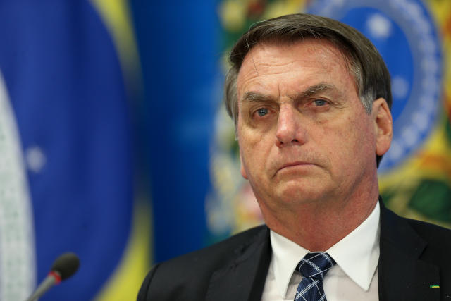 ***ARQUIVO***BRASILIA, DF, 01.08.2019: O presidente Jair Bolsonaro durante evento que trata de dados de desmatamento na Amazônia, em Brasília. (Foto: Pedro Ladeira/Folhapress)