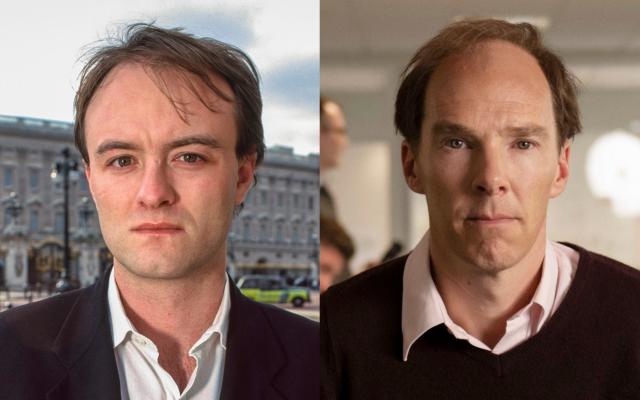 Vote Leave campaign manager Dominic Cummings (left) will be played by Benedict Cumberbatch in a new Channel 4 drama - Getty/PA